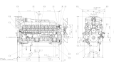 Двигатель Mitsubishi S16R-PTA-S – фото 5 из 6